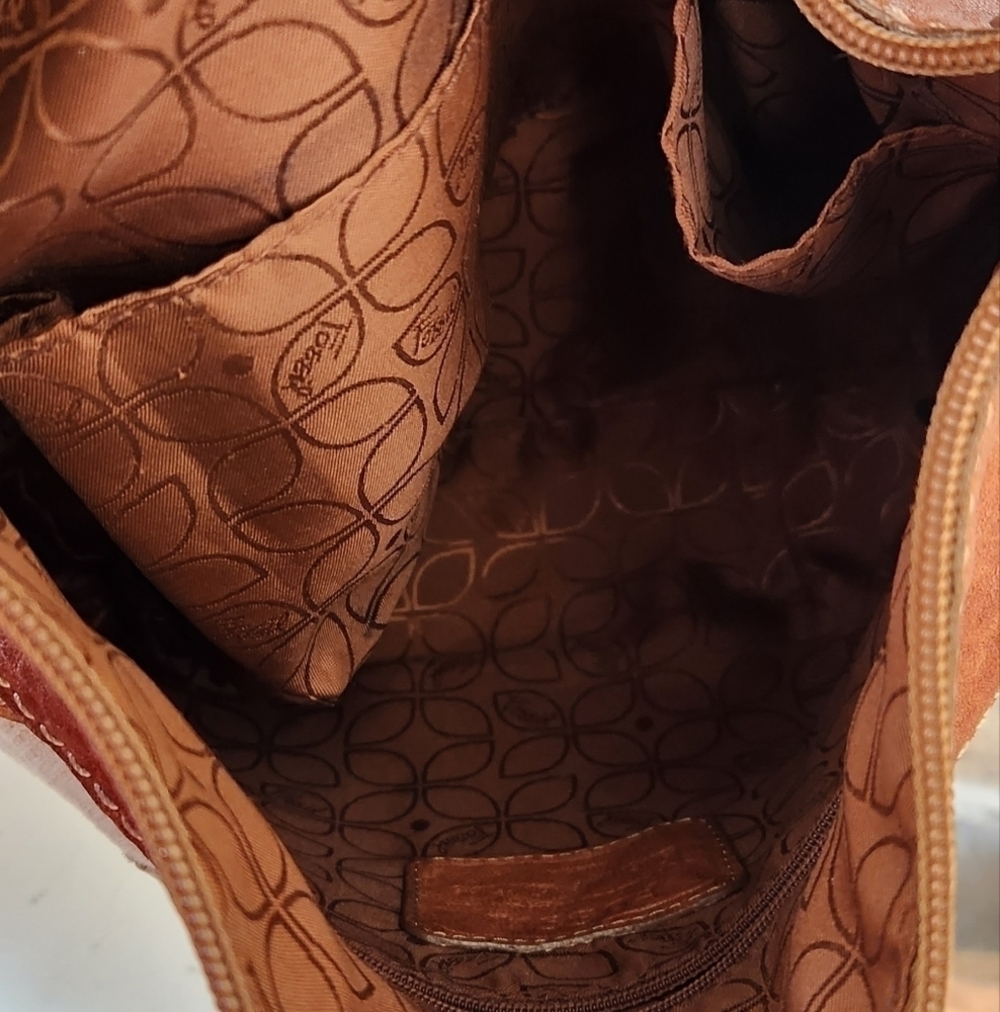 Cute Retro Patchwork Leather Crossbody Bag By Fos… - image 4